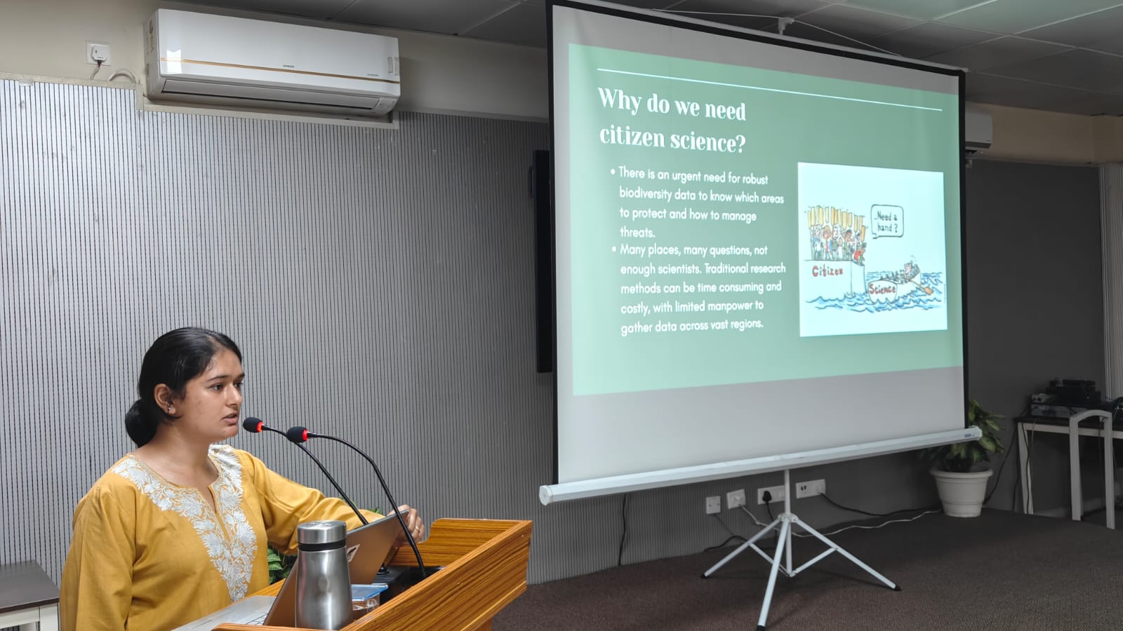 प्रकृति अवलोकन आम जन से वैज्ञानिकों तक कैसे पहुंचे विषय पर व्याख्यान का आयोजन