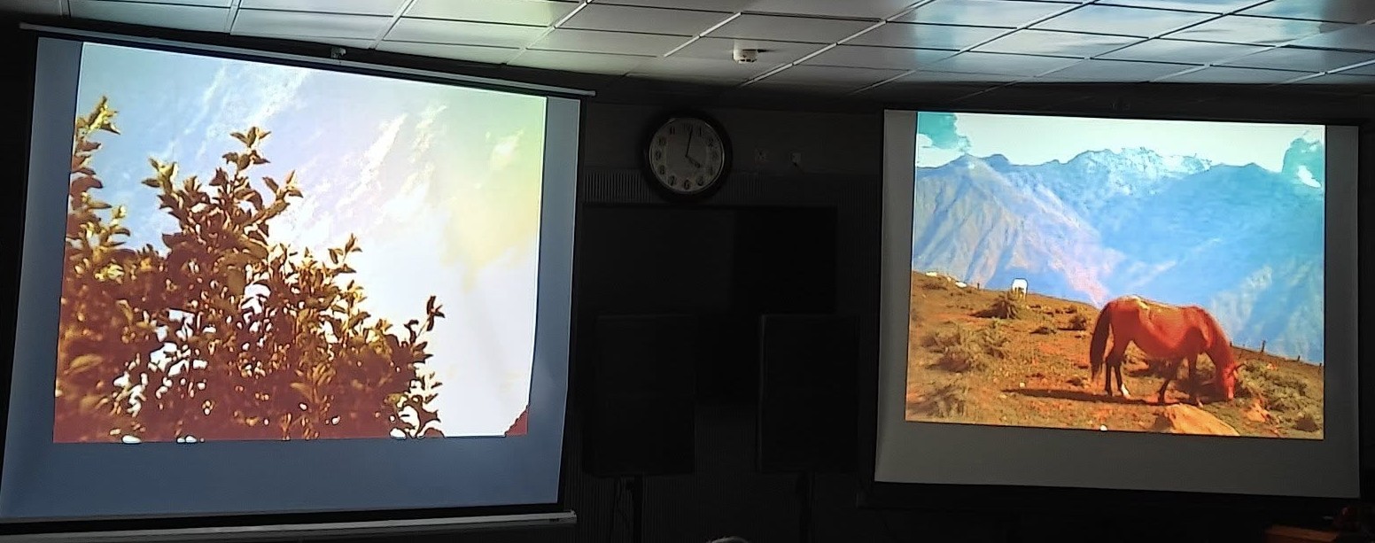 दून पुस्तकालय में किया गया टेप स्टोरी 03 फिल्म प्रदर्शन