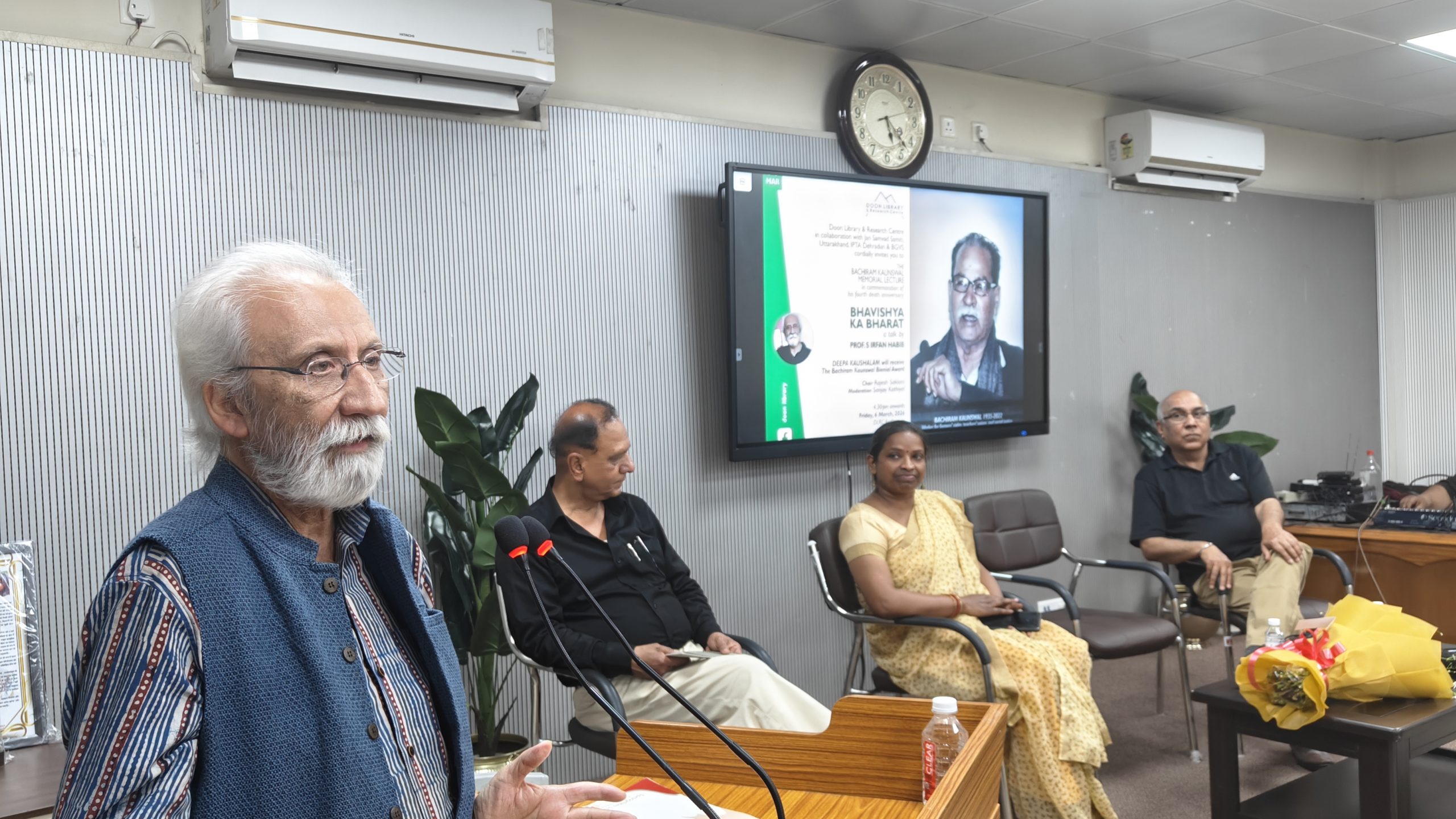समाज की बेहतरी के लिए एक न्यायपूर्ण और लोकतांत्रिक समाज का निर्माण आवश्यक – डॉ. एस. इरफान हबीब