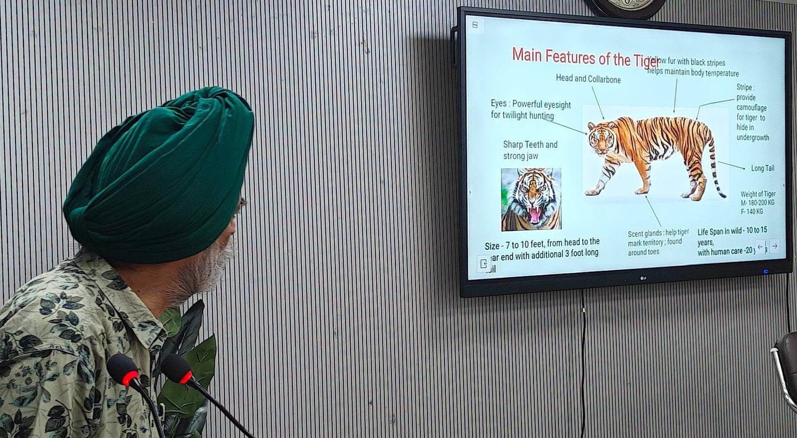 राष्ट्रीय पशु दिवस के तहत दून पुस्तकालय में स्कूली बच्चों के लिए बाघ संरक्षण पर शैक्षिक कार्यक्रम